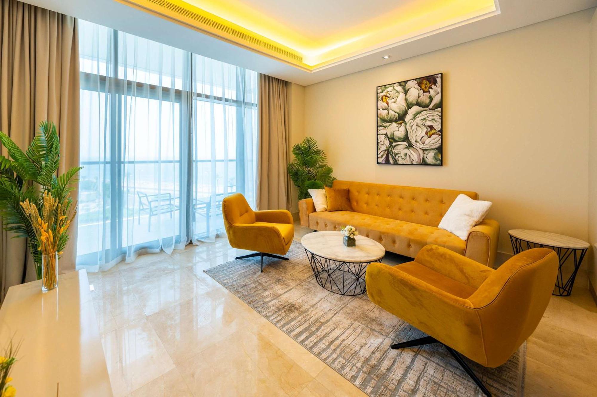 Spacious Beachfront 2 Bedroom Apartment - The 8 دبي المظهر الخارجي الصورة